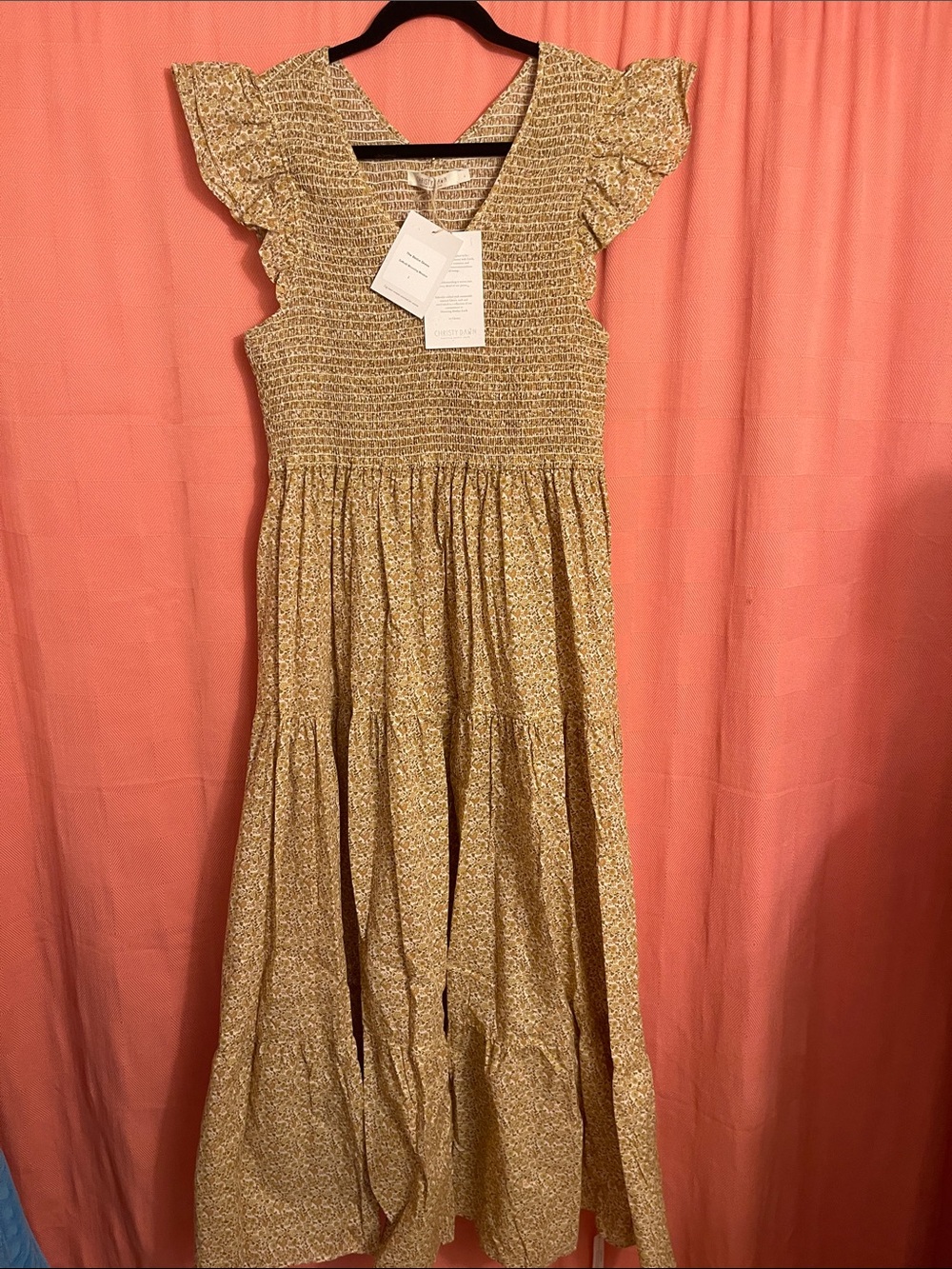 Christy Dawn Bodie Dress Daffodil Blooming Meadow L - Picture 2 of 5